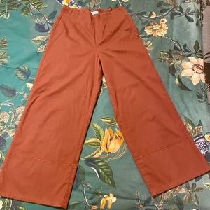 SPANX® Stretch Twill Cropped Wide Leg Pant
Terracotta